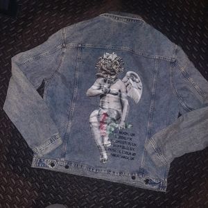 28 Young Thug Tour Denim Jacket 